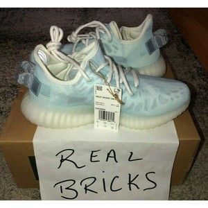 adidas Yeezy Boost 350 V2 Mono Ice Size 5 IN HAND BRAND NEW GW2869 FREE SHIPPING